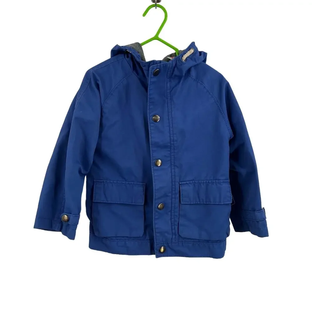 Zara Blue‎ Hooded Jacket Size 2/3 Year